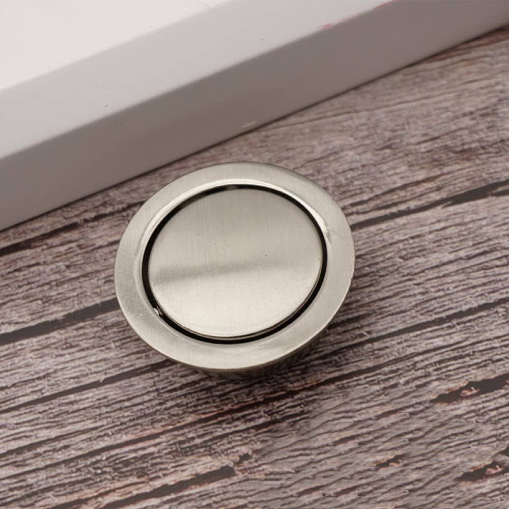 キャビネット用埋め込み式隠しドアハンドル、家具用隠し溝付き回転式長方形ハンドル