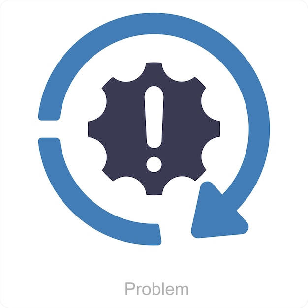 白を基調としたカラフルなスタイルで問題解決アイコン ストックベクター ©fauzymuhammad030 649522732