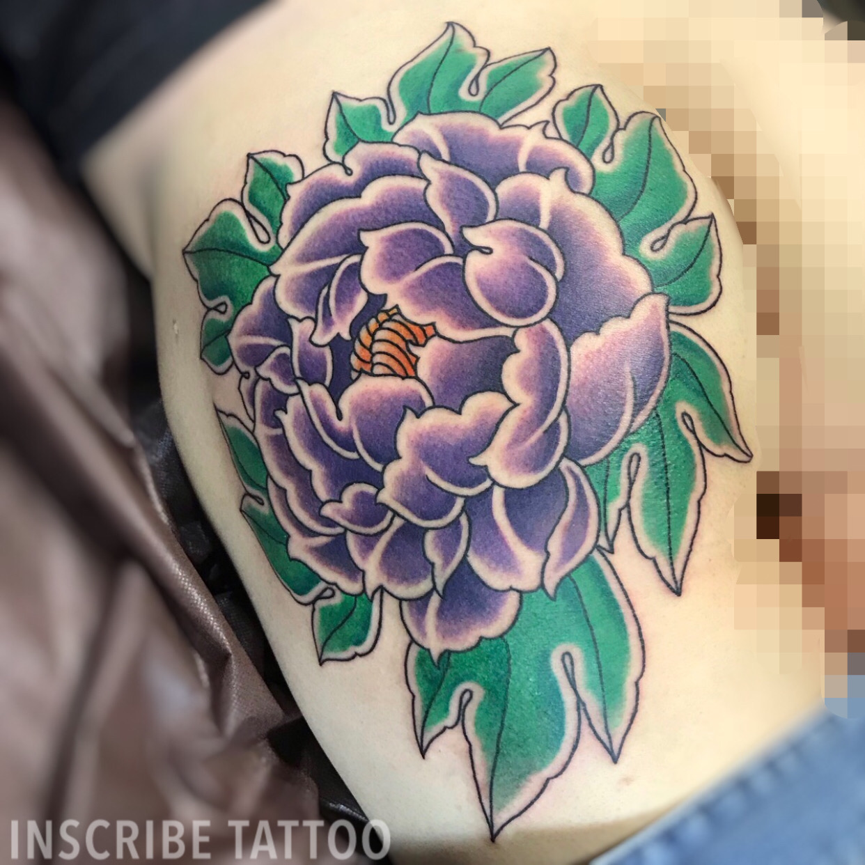 牡丹シルエットの華やかさイラスト・フリー素材なら「シンテリ」