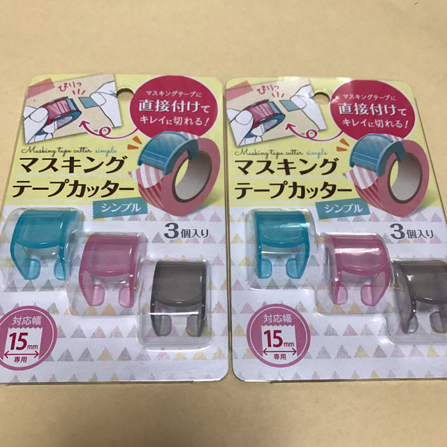 RL。様専用シマエナガ テープカッターOPPテープ付き2個セットセリアの通販 by のび's shop ラクマ