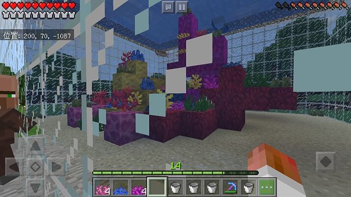 Fountain and Diagonal houses . 噴水と斜めの民家を作りました 家には大きな水槽があります .マイクラマインクラフトマイクラ建築minecraftminecraftersminecraftonlyminecrafthouseminecraftbuildsminecraftloverminecraftgamerminecraftlife