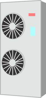 汚れたエアコン室外機のイラスト素材130723680 毎月1点無料 フリー のストックフォト イメージマート