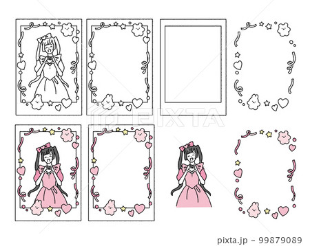 10 件の「チェキ風フレーム」や「フレーム」のアイデアを見つけましょうコラージュフレーム、写真 フレーム 素材、ステッカー 作成 など