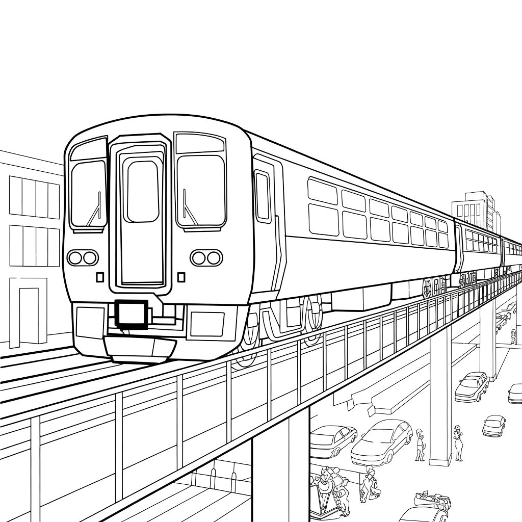 ぬりえ南海電鉄