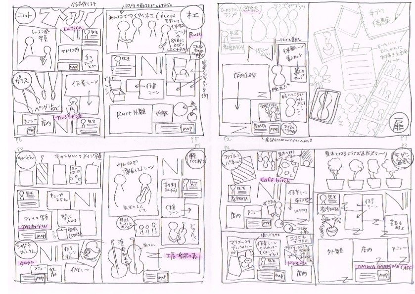 雑誌ラフの書き方 EDiT編集塾EDiT