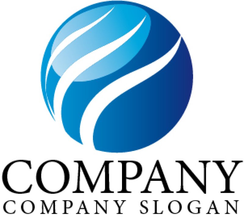 グラデーションロゴの無料ロゴテンプレート 2510 - デザインAC