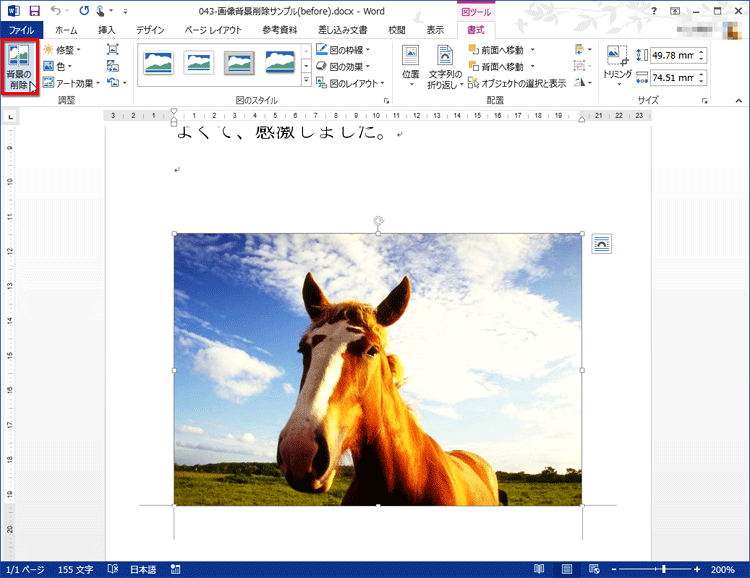 背景透明化 手書き文字TikTok