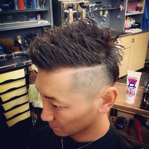 ツーブロック×ラインアート✄ 八王子☆美容師☆CRESCENDO☆蛭子井菜摘のブログ✄