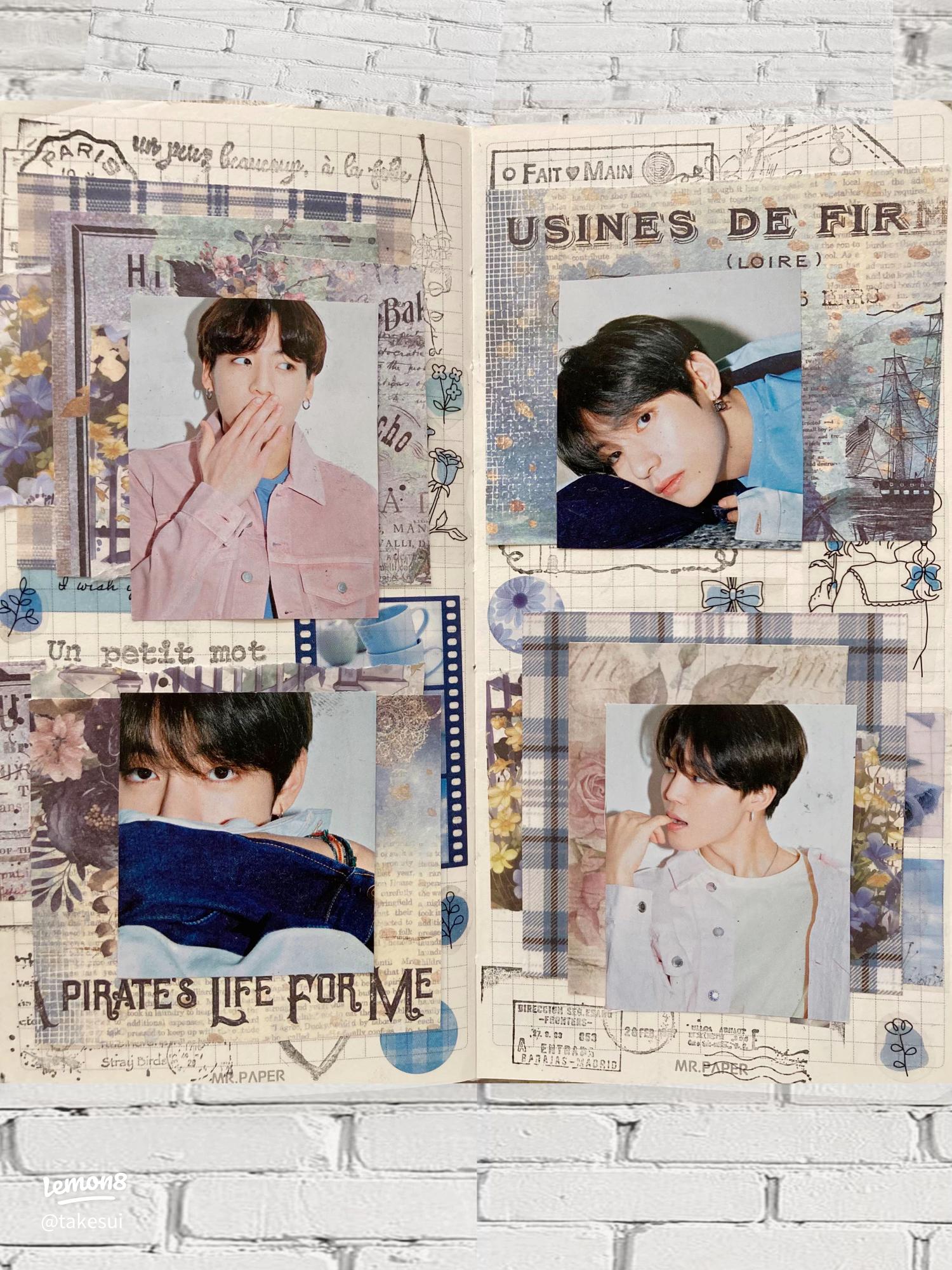 ノート 表紙 アレンジ シールTikTok