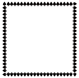 白黒の手書き風多重線のフレーム飾り枠イラスト02無料イラスト かわいいフリー素材集 フレームぽけっと