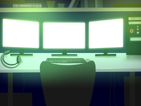 リモートワーク 自宅 背景素材のイラスト素材99841584- PIXTA