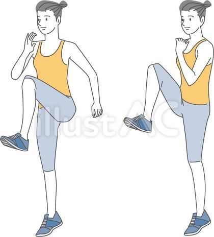 ダンベルトレーニング 男性のイラスト無料のフリー素材 イラストエイト