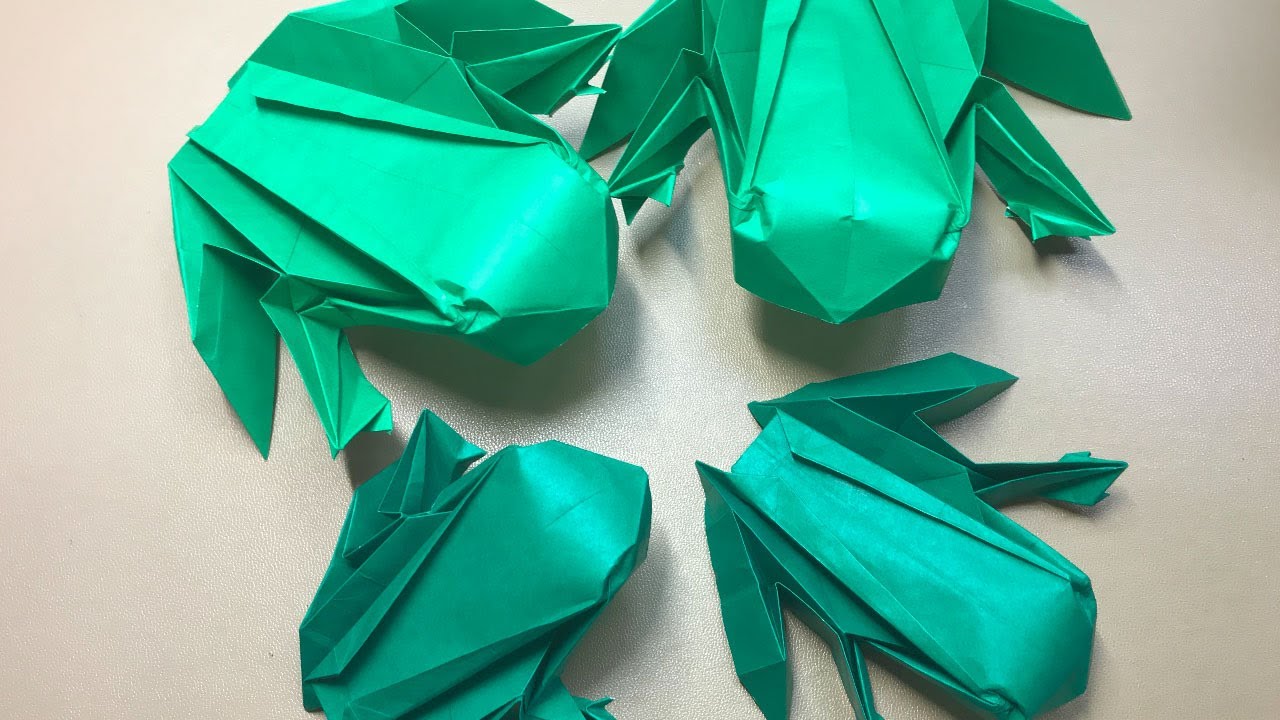 折り紙の折り方。簡単で楽しい！ちょっと違うぴょんぴょんカエル個別指導塾スクールNOBINOBI新潟市の小中学生向け１対１塾