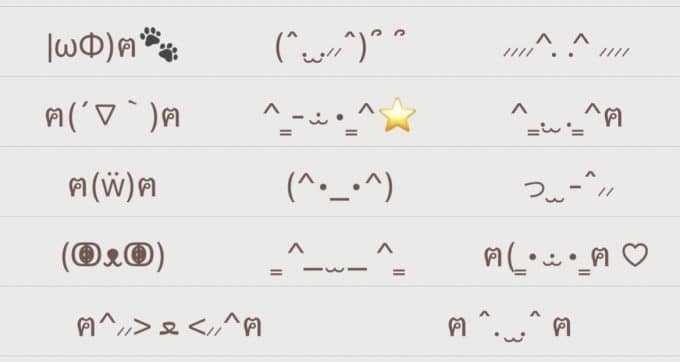 猫 ねこ のかわいい顔文字量産型195選！ ฅ`・ω・´ っコピペ可