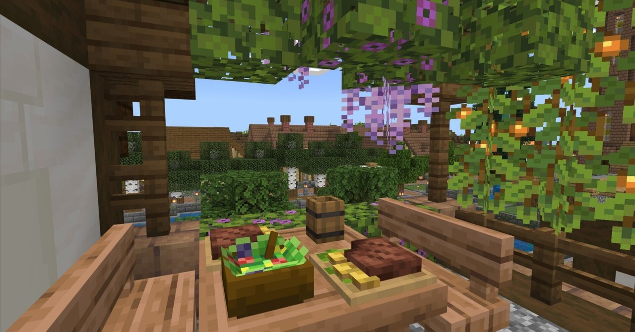 Minecraft: How To Build A Villa Sized Wooden HouseEasy to BuildTutorial https:mcb.ki2.dev ja post 9103 ☝️本日のマイクラ建築ピックアップ☝️ 作り方の解説付き💡Minecraftマインクラフトマイクラマイクラ建築minecraftbuilds