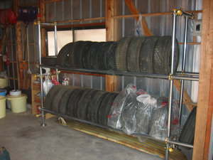 タイヤラック製作正康の犬小屋♪ - 楽天ブログ