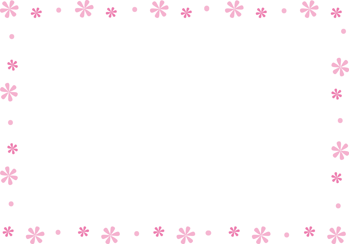 イラスト枠・飾り線・無料イラスト素材