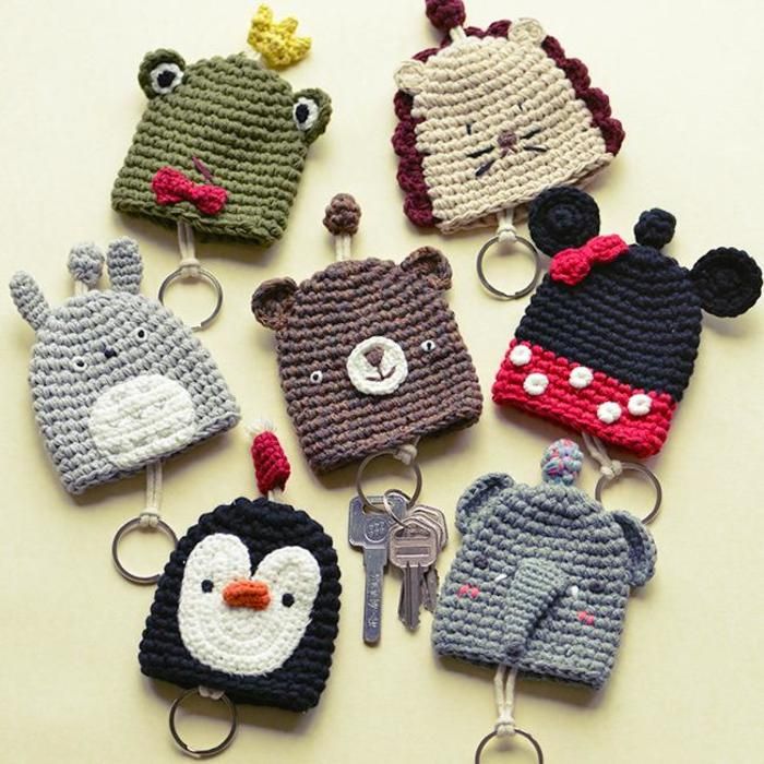 レザークラフトの作品 シンプルなキーケースの型紙と作り方 - Hiro Leather Craft