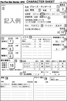 創作ロンパキャラシートTikTok