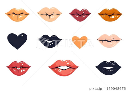 唇のロゴ ロゴタンク 企業・店舗ロゴ・シンボルマーク格安作成販売