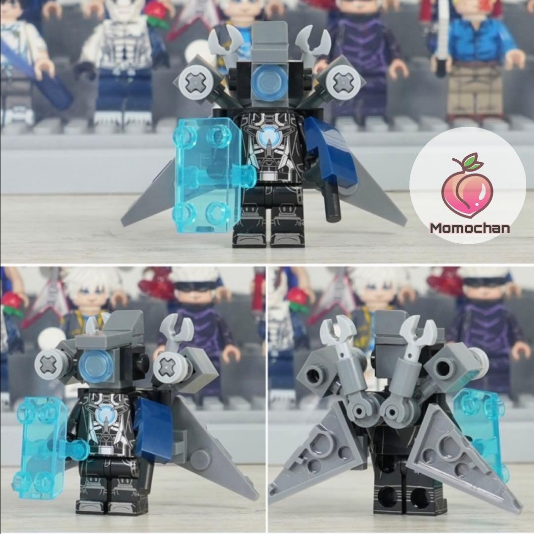 Amazon.co.jp: スキビディトイレ レゴ互換ブロック72タイタンカメラマン盾アップグレードLEGO : おもちゃ