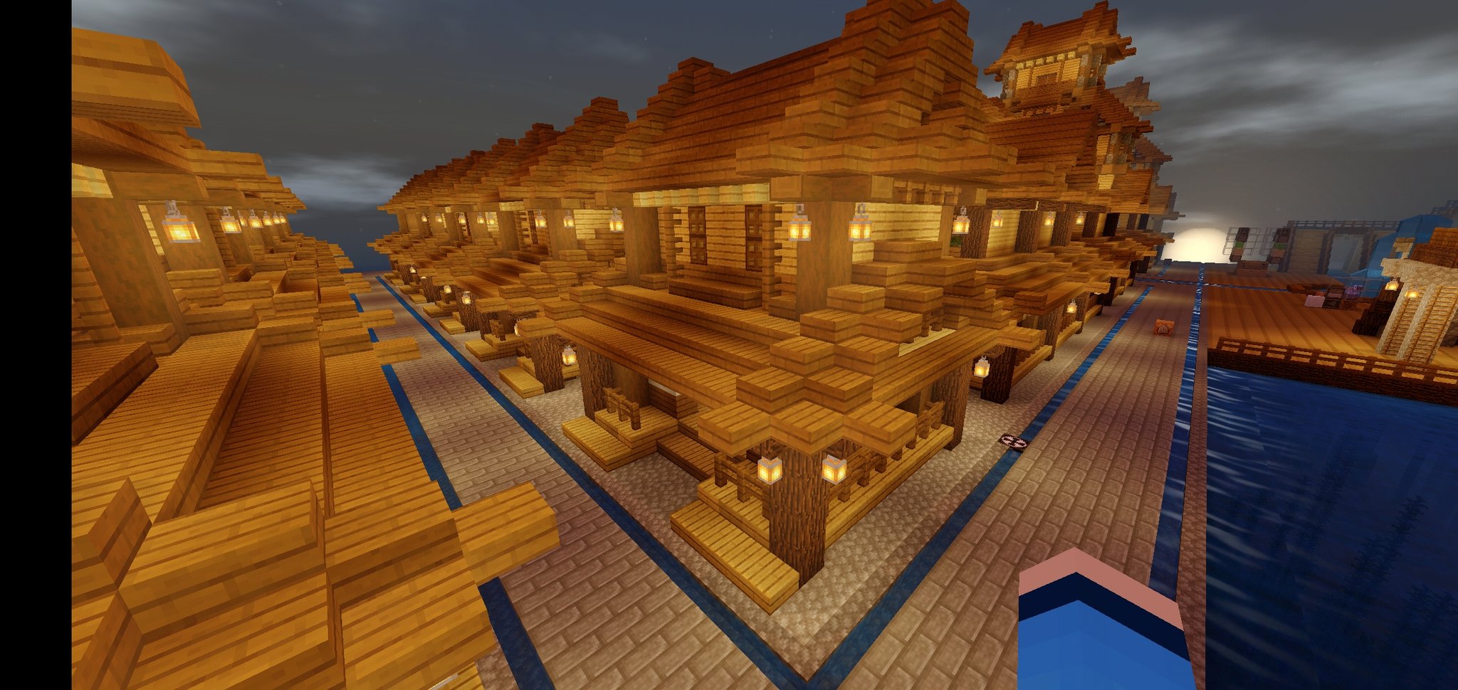 15分で作れる 街の本屋さんの紹介 マイクラ統合版- ツッキャオの和風な街づくり マイクラ統合版