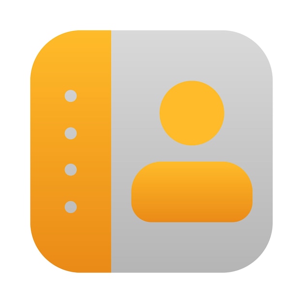 電話帳アイコン：イラスト無料