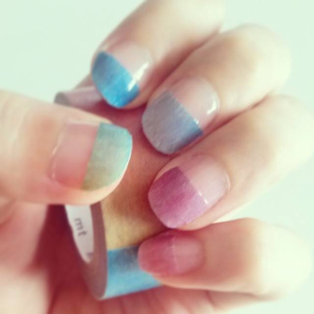 マスキングテープで作ったスマホケース｢北欧の朝の街並み｣ - KAIJUUUU'S GALLERYminne byGMOペパボ国内最大級のハンドメイド・手作り通販サイト