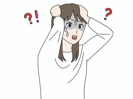 本当の自分が分からない二面性仮面をつける - 人物イラスト無料素材