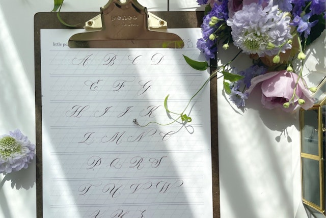 文字アレンジ 書き方 文字の出だしを太くするとかわいかった – 和気文具ウェブマガジン