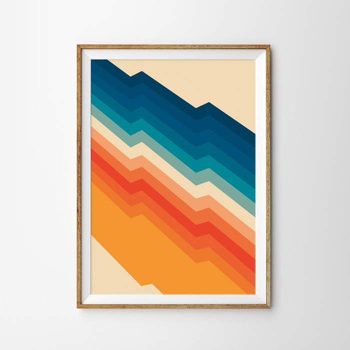 おしゃれ！夏のレトロ&ビンテージ風ポスターデザインいろいろ 商用可あり・AI・EPS－ Free-Style – ALL FREE