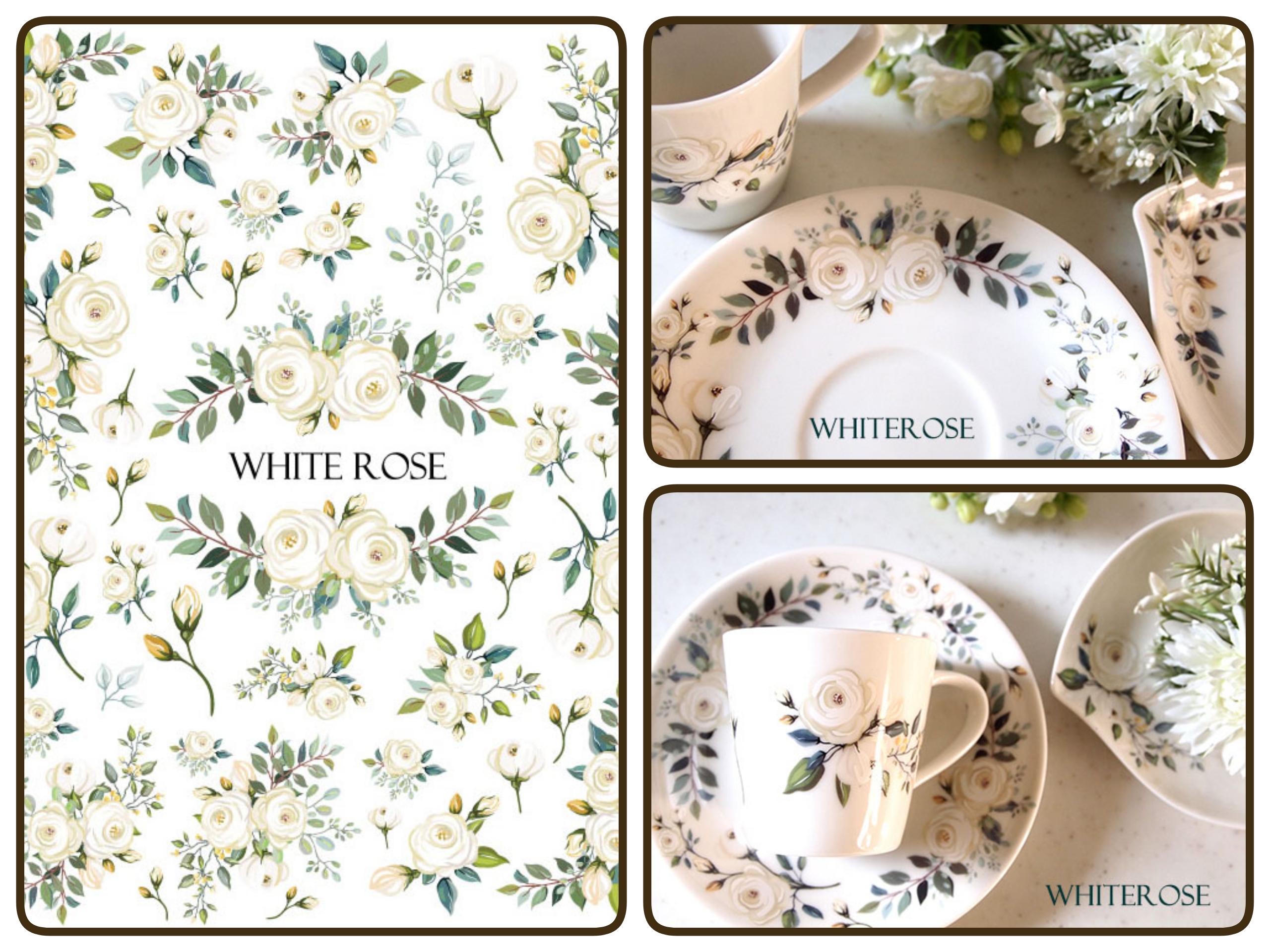 可愛いわんこ柄の転写紙、たくさん入荷しました～♪ポーセラーツ・ポーセリンアート mon amie ～モナミ～