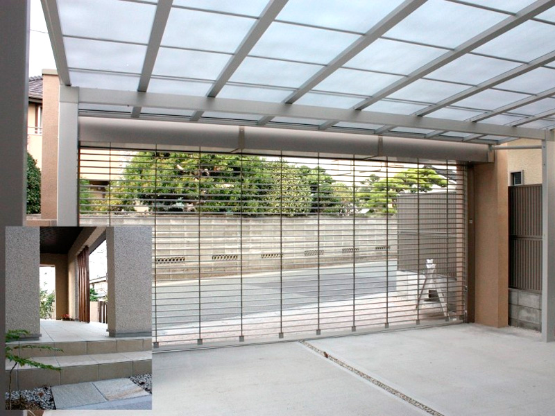 Value Select シャッターゲート FX 1・2・3型ガレージシャッター外構工事のガーデンプラス