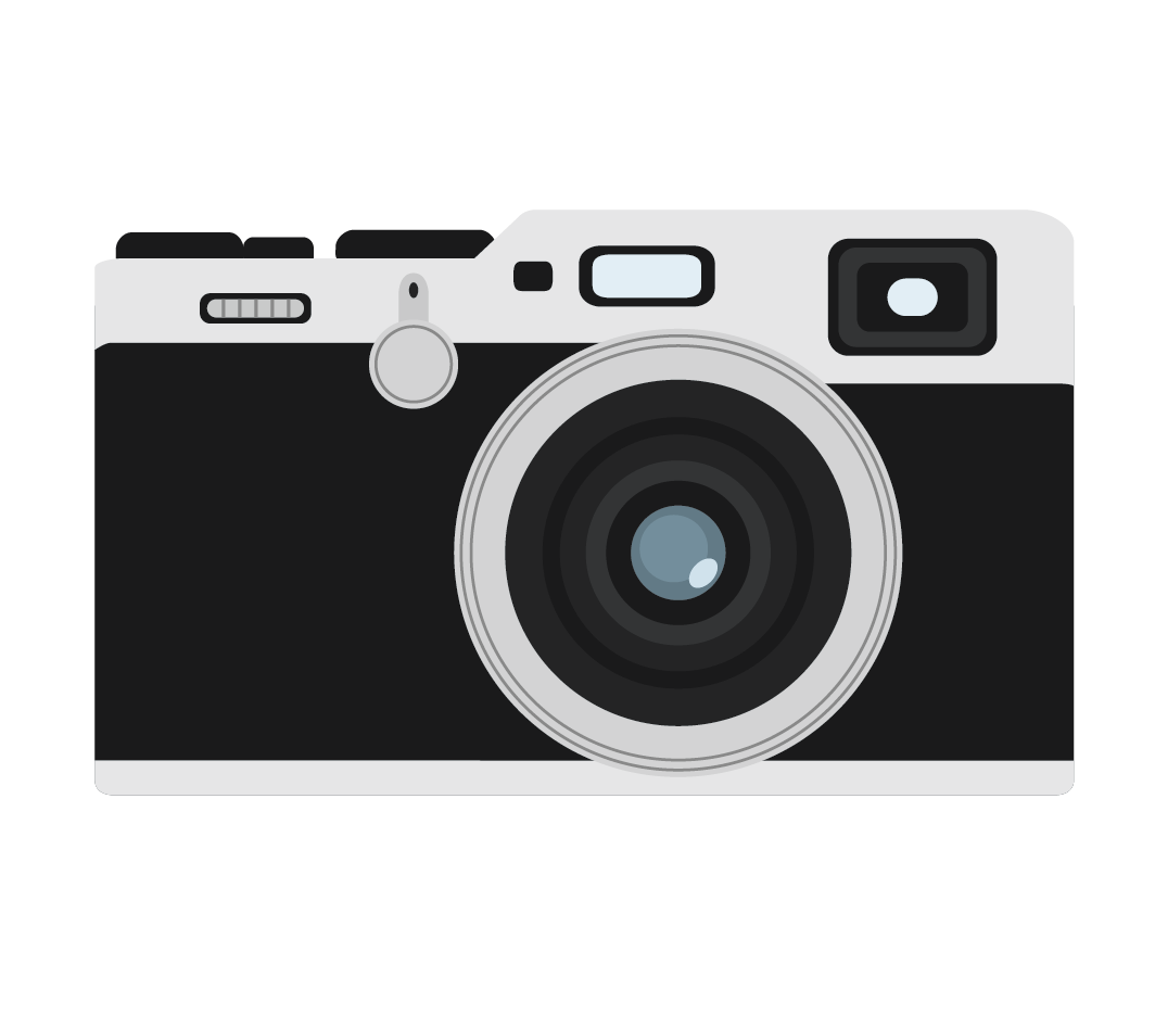 カメラ」アイコン・イラストのフリー素材 商用可