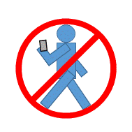 立体ピクトグラム ながらスマホ176813998 のイラスト素材 - アフロ