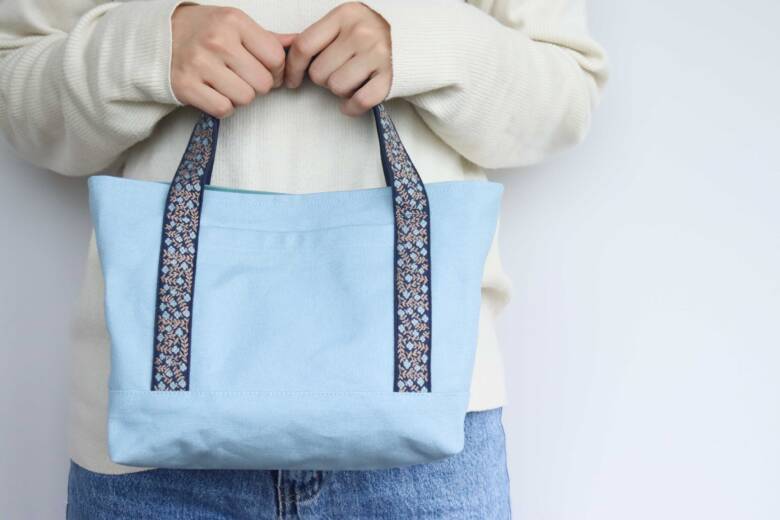 初心者マークのソーイング③ 裏地なしのマチ付きトートバッグの作り方 – kokka-fabric.com