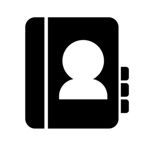 電話帳 - ソーシャルメディアとロゴ アイコン