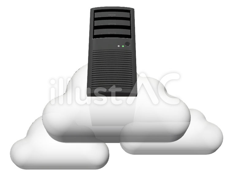 クラウドサーバー サーバーのクラウドのアイコン サーバ - Pixabayの無料ベクター素材