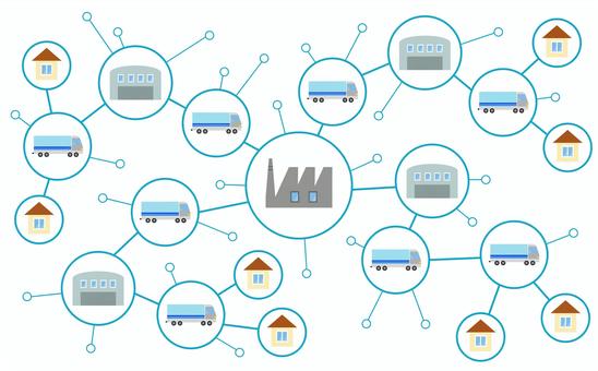 インフラ計画のアイコンPremiumベクトル素材