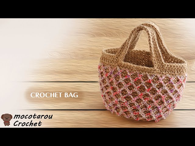 可愛すぎるマクラメ麻紐バッグの作り方