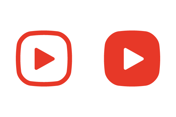 YouTube アイコンイラスト無料イラスト・フリー素材なら「イラストAC」