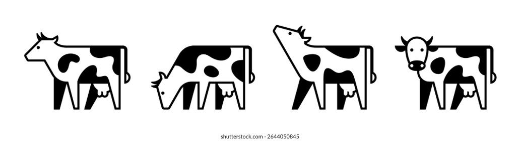 ソフトクリームと牛さんかわいいフリーアイコン・イラストの無料素材サイトフリーペンシル