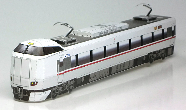 ペーパークラフト智頭急行株式会社