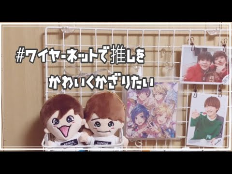 オタク部屋のワイヤーネット活用アイデア収納とディスプレイで魅せる部屋作り