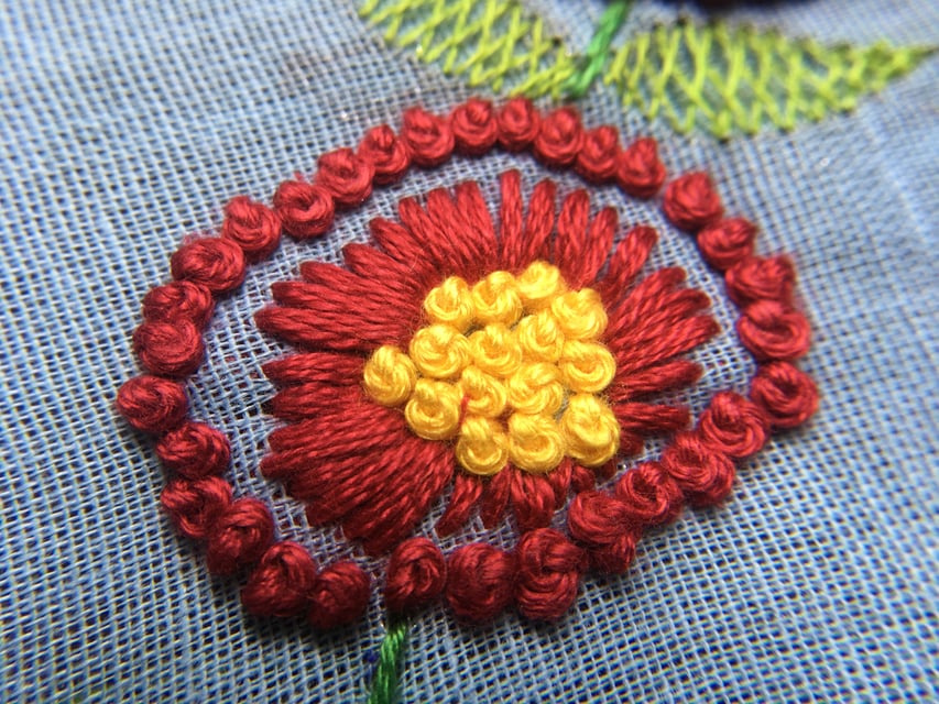 刺しゅうの基礎10 フレンチノットステッチ手作りムービー手作りの基礎クロバー株式会社