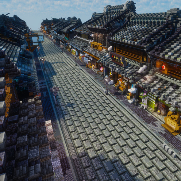 Minecraftの現代建築とパクリ建築について。いぬのおとしもの