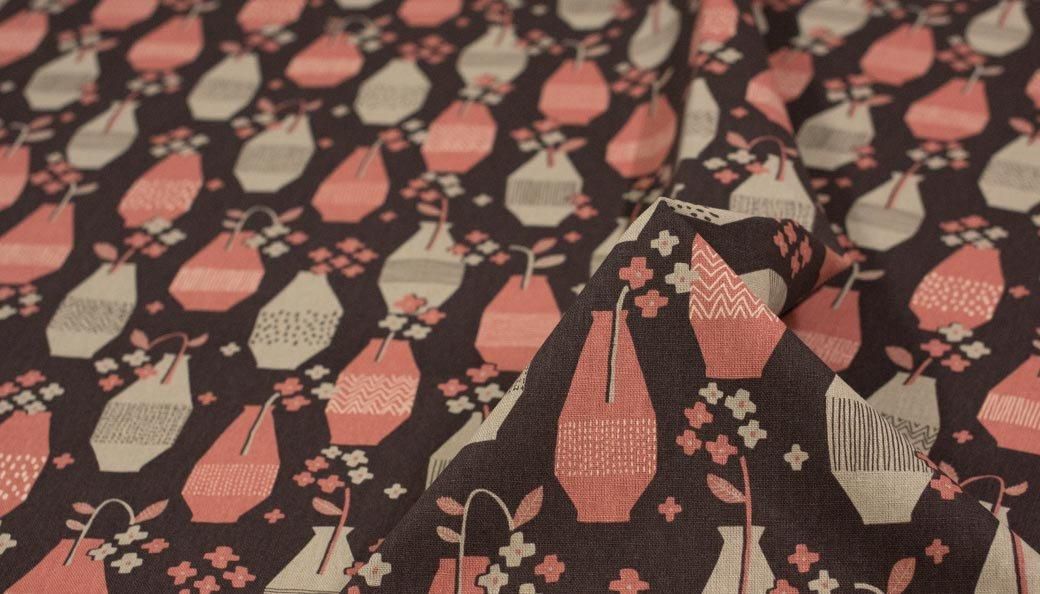 陶器 布巻き花器 花瓶 905-C BR 1個の通販 by FREE SHOP ラクマ