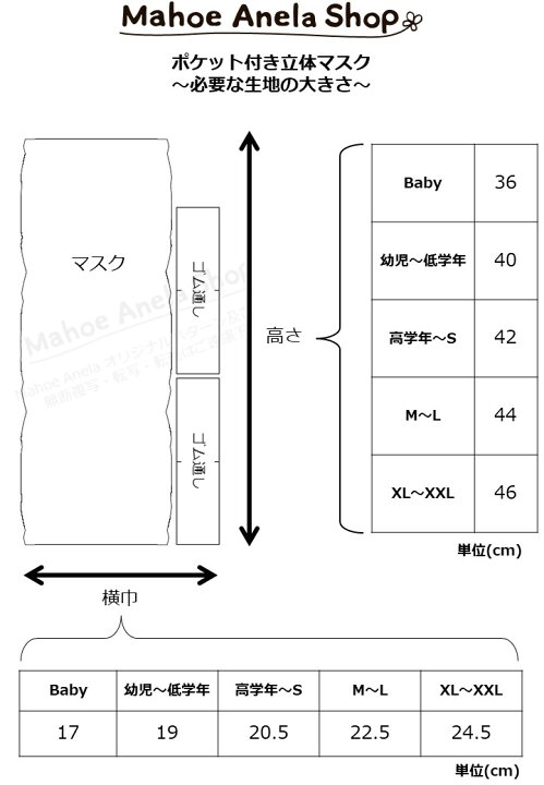 切り抜いてそのまま使える! 立体マスク型紙 MASK PATTERN BOOK - 商品日本ヴォーグ社