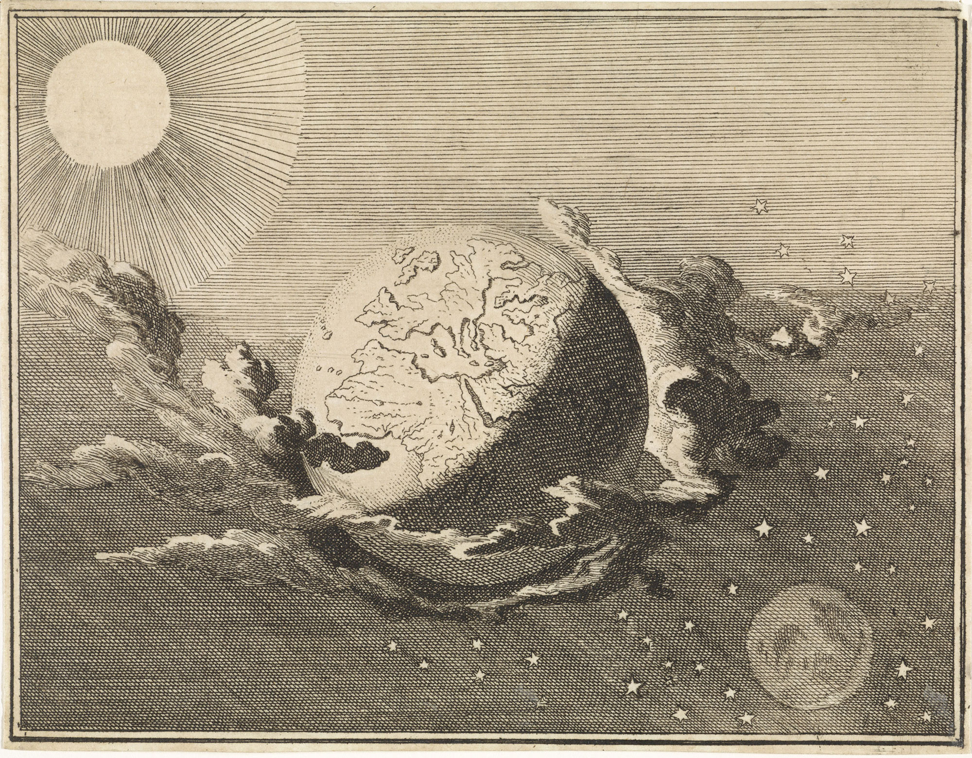 無料素材 商用可！コスモを感じるシームレス宇宙空間パターンよらノート