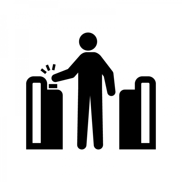 地方駅の改札のイラスト素材87877578- PIXTA